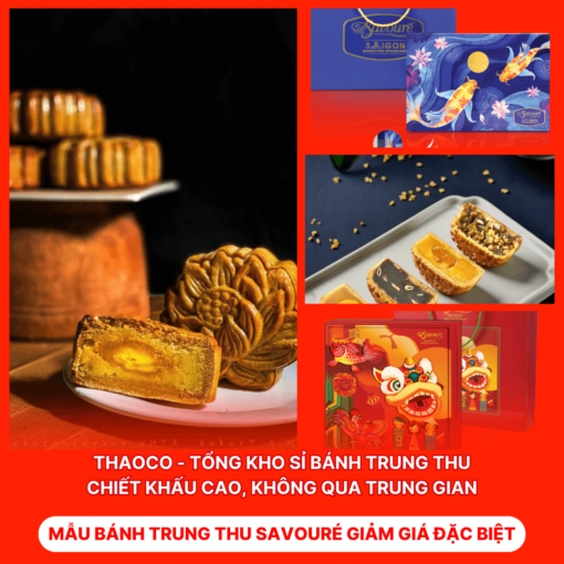 Bánh Trung Thu Savouré Giảm Giá Đặc Biệt