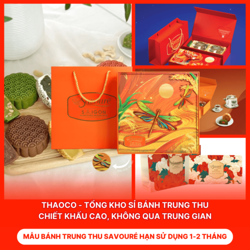 Bánh Trung Thu Savouré Hạn Sử Dụng 1-2 Tháng