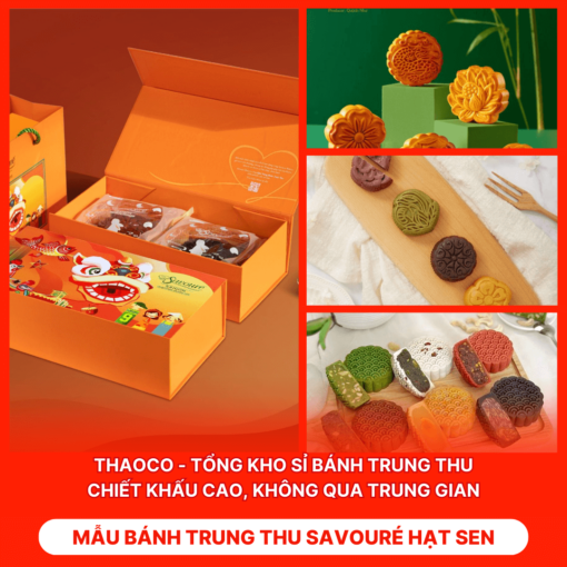 Bánh Trung Thu Savouré Hạt Sen