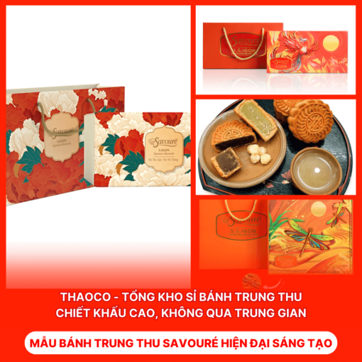 Bánh Trung Thu Savouré Hiện Đại Sáng Tạo
