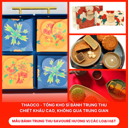 Bánh Trung Thu Savouré Hương Vị Các Loại Hạt