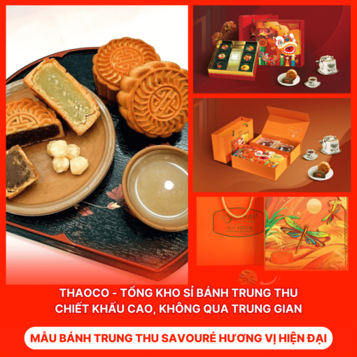 Bánh Trung Thu Savouré Hương Vị Hiện Đại
