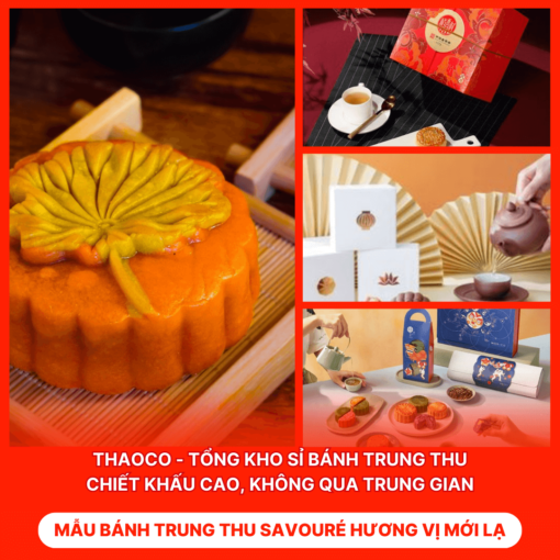 Bánh Trung Thu Savouré Hương Vị Mới Lạ