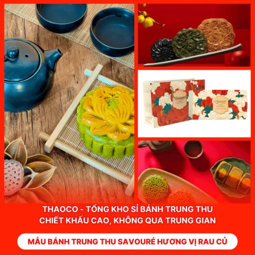 Bánh Trung Thu Savouré Hương Vị Rau Củ