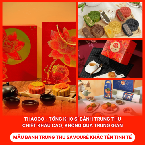 Bánh Trung Thu Savouré Khắc Tên Tinh Tế