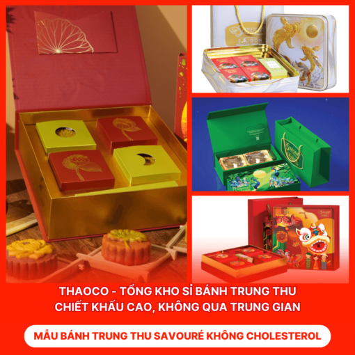 Bánh Trung Thu Savouré Không Cholesterol
