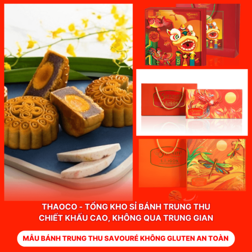 Bánh Trung Thu Savouré Không Gluten An Toàn