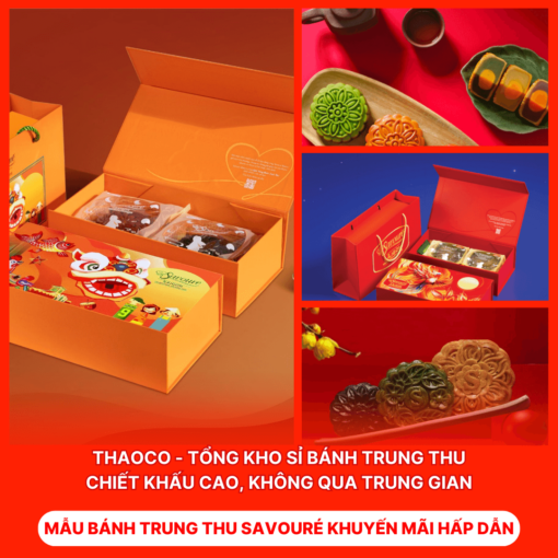 Bánh Trung Thu Savouré Khuyến Mãi Hấp Dẫn