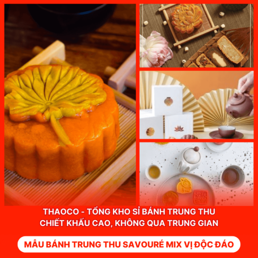 Bánh Trung Thu Savouré Mix Vị Độc Đáo