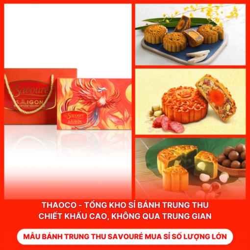 Bánh Trung Thu Savouré Mua Sỉ Số Lượng Lớn
