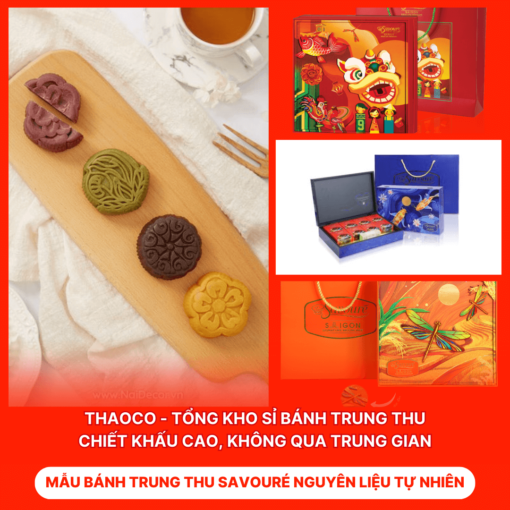 Bánh Trung Thu Savouré Nguyên Liệu Tự Nhiên