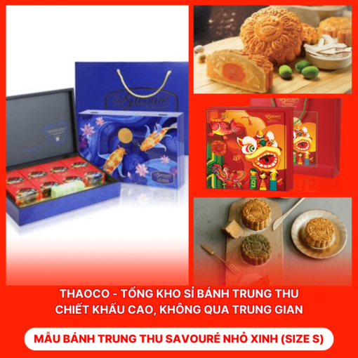 Bánh Trung Thu Savouré Nhỏ Xinh (Size S)