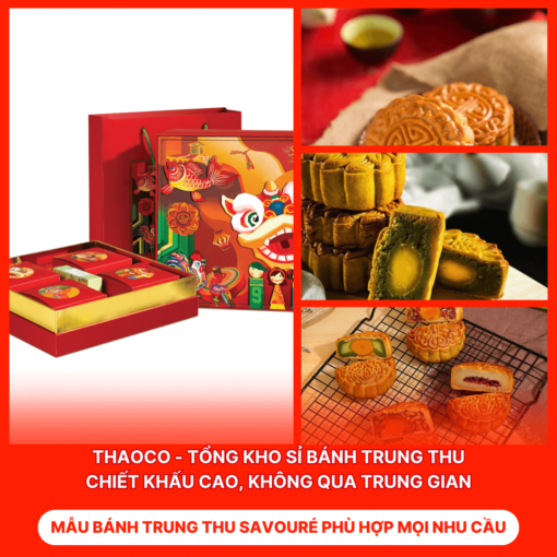 Bánh Trung Thu Savouré Phù Hợp Mọi Nhu Cầu