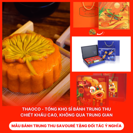 Bánh Trung Thu Savouré Tặng Đối Tác Ý Nghĩa