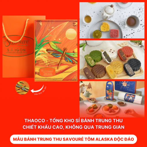 Bánh Trung Thu Savouré Tôm Alaska Độc Đáo