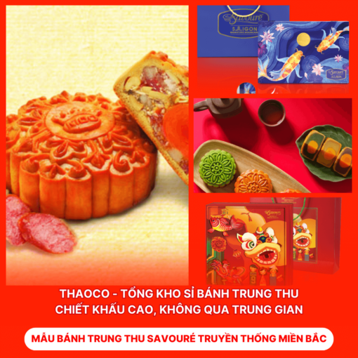 Bánh Trung Thu Savouré Truyền Thống Miền Bắc