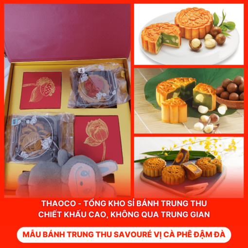Bánh Trung Thu Savouré Vị Cà Phê Đậm Đà