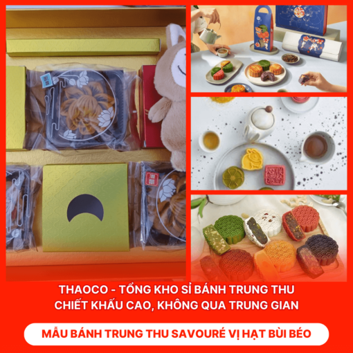 Bánh Trung Thu Savouré Vị Hạt Bùi Béo