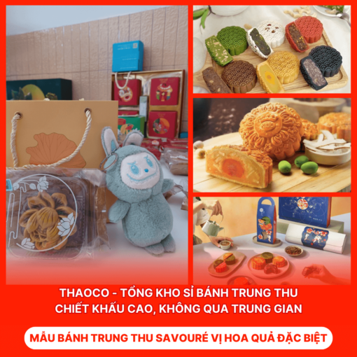 Bánh Trung Thu Savouré Vị Hoa Quả Đặc Biệt