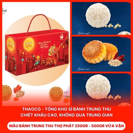 Bánh Trung Thu Thọ Phát 250gr - 500gr Vừa Vặn