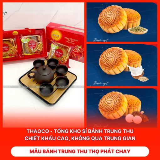 Bánh Trung Thu Thọ Phát Chay