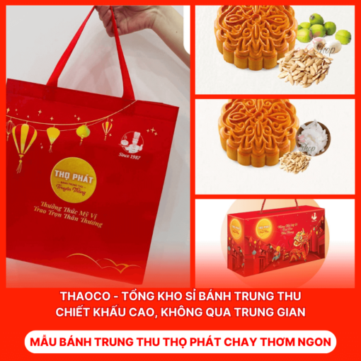 Bánh Trung Thu Thọ Phát Chay Thơm Ngon