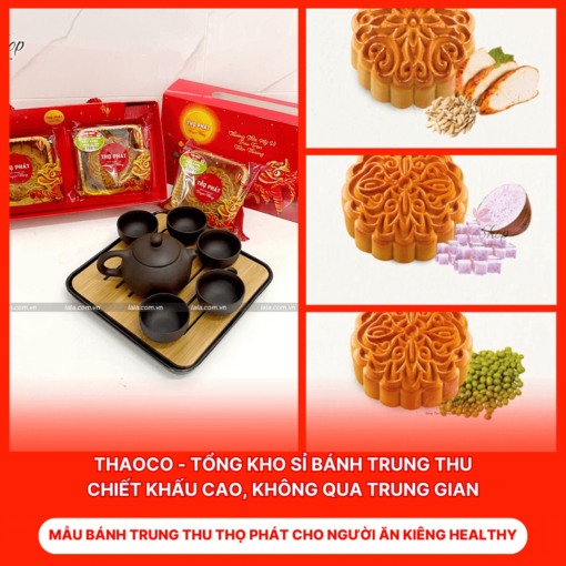 Bánh Trung Thu Thọ Phát Cho Người Ăn Kiêng Healthy