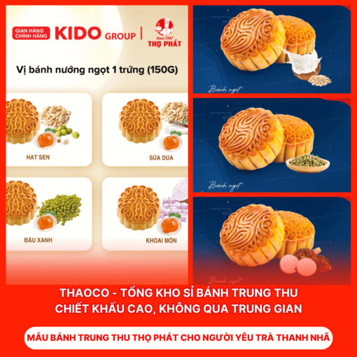 Bánh Trung Thu Thọ Phát Cho Người Yêu Trà Thanh Nhã