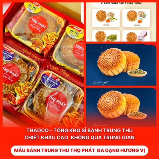 Bánh Trung Thu Thọ Phát Đa Dạng Hương Vị