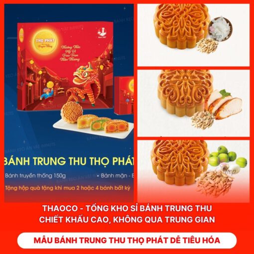 Bánh Trung Thu Thọ Phát Dễ Tiêu Hóa