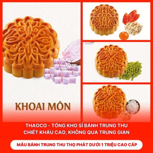 Bánh Trung Thu Thọ Phát Dưới 1 Triệu Cao Cấp