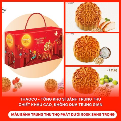 Bánh Trung Thu Thọ Phát Dưới 500k Sang Trọng