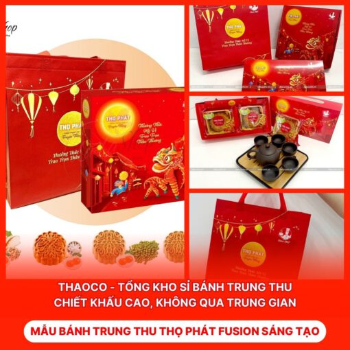 Bánh Trung Thu Thọ Phát Fusion Sáng Tạo