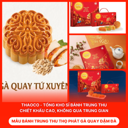 Bánh Trung Thu Thọ Phát Gà Quay Đậm Đà