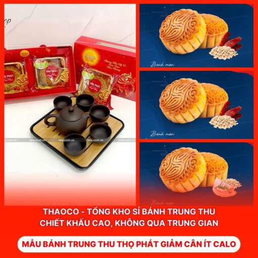 Bánh Trung Thu Thọ Phát Giảm Cân Ít Calo