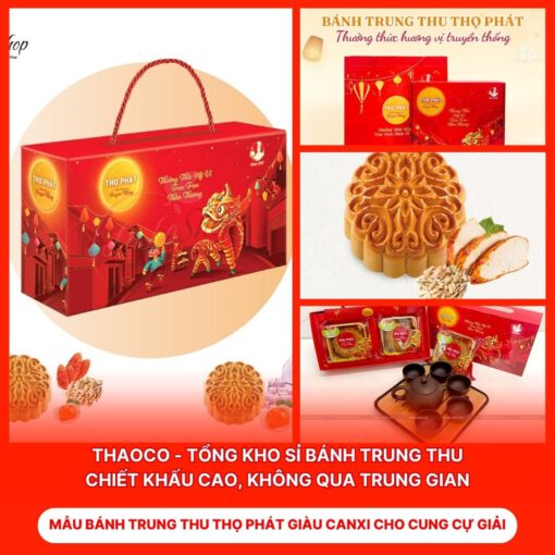 Bánh Trung Thu Thọ Phát Giàu Canxi Cho Cung Cự Giải