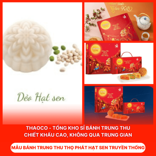 Bánh Trung Thu Thọ Phát Hạt Sen Truyền Thống