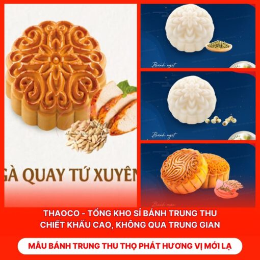 Bánh Trung Thu Thọ Phát Hương Vị Mới Lạ
