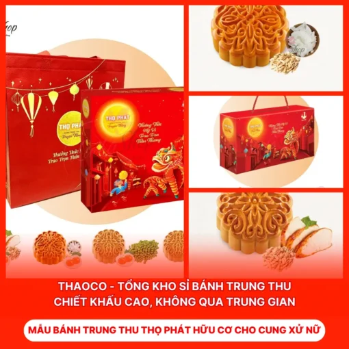 Bánh Trung Thu Thọ Phát Hữu Cơ Cho Cung Xử Nữ