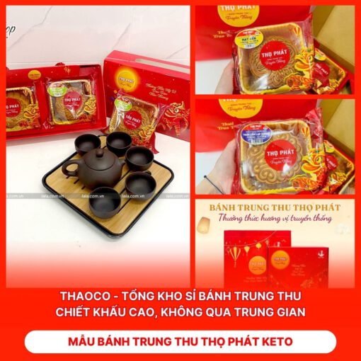 Bánh Trung Thu Thọ Phát Keto