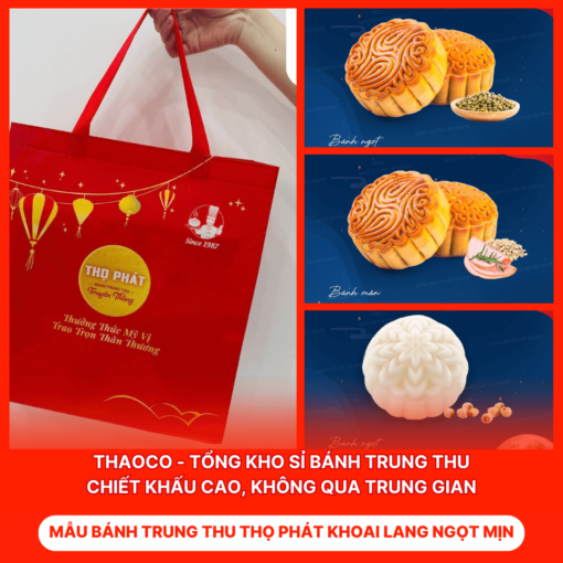 Bánh Trung Thu Thọ Phát Khoai Lang Ngọt Mịn