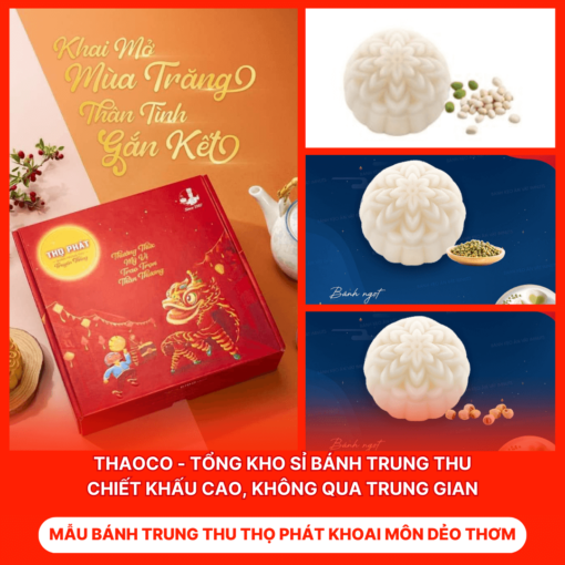 Bánh Trung Thu Thọ Phát Khoai Môn Dẻo Thơm