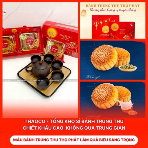 Bánh Trung Thu Thọ Phát Làm Quà Biếu Sang Trọng