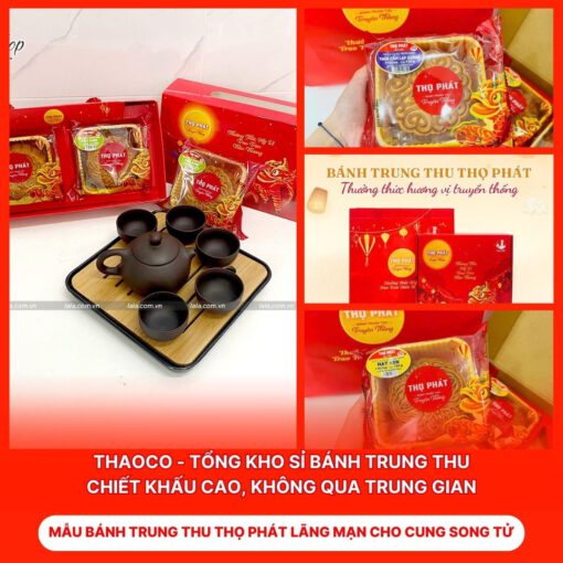 Bánh Trung Thu Thọ Phát Lãng Mạn Cho Cung Song Tử