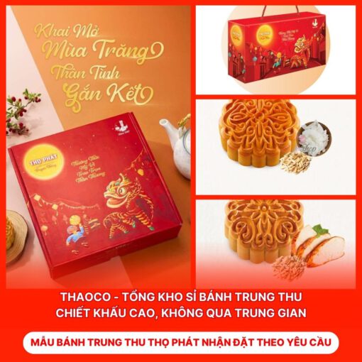 Bánh Trung Thu Thọ Phát Nhận Đặt Theo Yêu Cầu