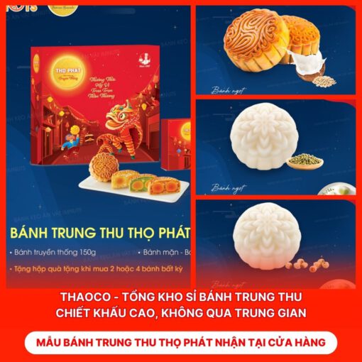 Bánh Trung Thu Thọ Phát Nhận Tại Cửa Hàng