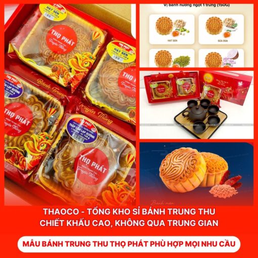 Bánh Trung Thu Thọ Phát Phù Hợp Mọi Nhu Cầu