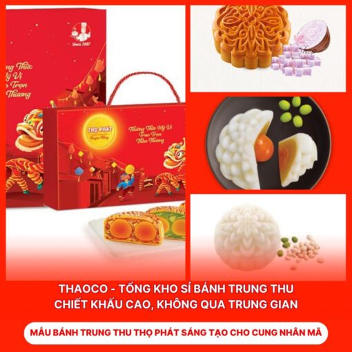 Bánh Trung Thu Thọ Phát Sáng Tạo Cho Cung Nhân Mã