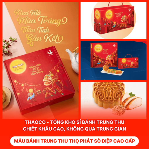 Bánh Trung Thu Thọ Phát Sò Điệp Cao Cấp