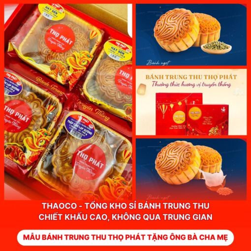 Bánh Trung Thu Thọ Phát Tặng Ông Bà Cha Mẹ